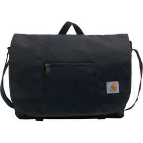 Carhartt Ripstop Messenger Bag, Durable Water-Resistant Messenger Work Bag, Black in Saudi Arabia