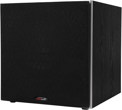 Polk Audio PSW10 Sound Floor Standing Speakers, 100W Black & Polk Audio T30 Shelf Mount Speaker, Black in Saudi Arabia