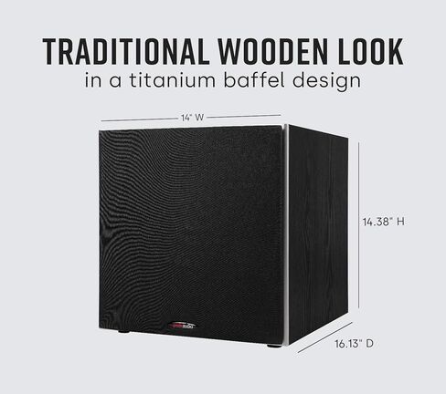 Polk Audio PSW10 Sound Floor Standing Speakers, 100W Black & Polk Audio T30 Shelf Mount Speaker, Black in Saudi Arabia