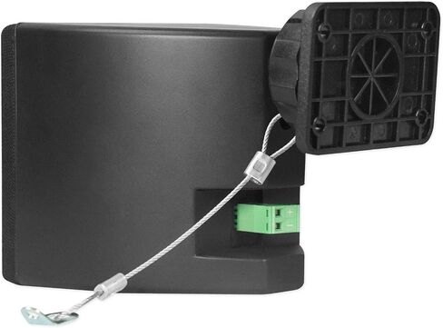 Rockville Cube Black Pair of 3.5" Black Home Theater Wall Speakers+Swivel Brackets in Saudi Arabia