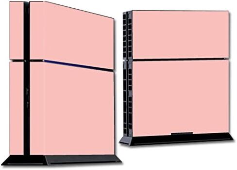 MightySkins Skin Compatible with Sony Playstation 4 PS4 Console wrap Sticker Skins Solid Orange in Kuwait