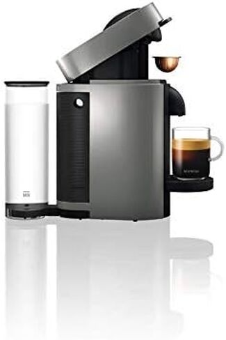 Nespresso VertuoPlus Coffee and Espresso Machine by De'Longhi, 5 Fluid Ounces, Grey in Kuwait