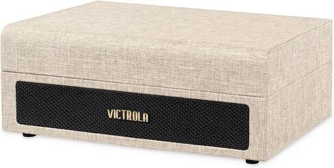Victrola Parker Bluetooth Suitcase Record Player with 3-speed Turntable, Black in Saudi Arabia