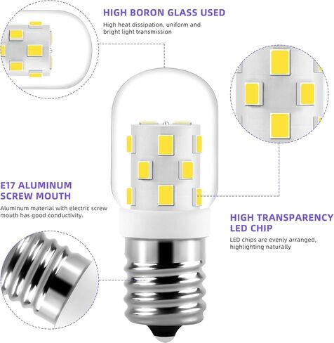 AMI PARTS 8206232A Bulb 40w 125v Microwave Oven Light Replacement Part for Microwave (2pc) in Kuwait