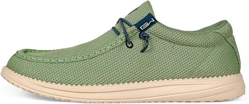 Gator Waders Mens Casual Shoes – Men's Loafers & Slip-Ons Camp Shoes with No-Tie Laces -Arch Support Boat Shoes for Everyday Wear in Saudi Arabia