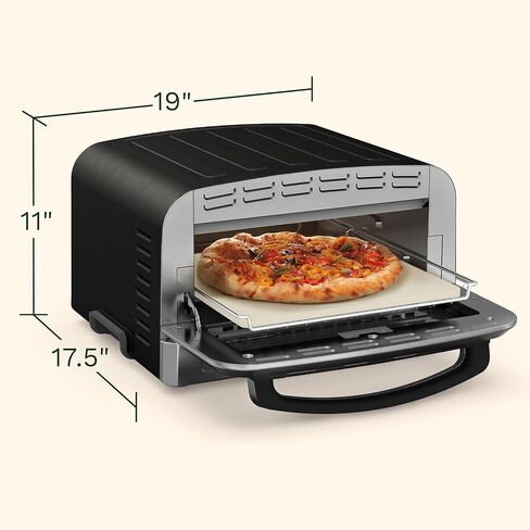 Cuisinart Indoor Pizza Oven, Cook 12" Pizzas in Minutes, CPZ-120 in Kuwait
