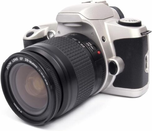 Canon Digital Rebel XT DSLR Camera with EF-S 18-55mm f3.5-5.6 Lens (Black) (OLD MODEL) in Saudi Arabia