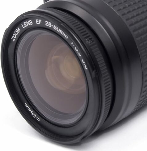 Canon Digital Rebel XT DSLR Camera with EF-S 18-55mm f3.5-5.6 Lens (Black) (OLD MODEL) in Saudi Arabia
