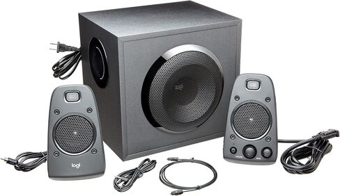 Logitech Z625 Powerful THX® Certified 2.1 Speaker System with Optical Input in Kuwait
