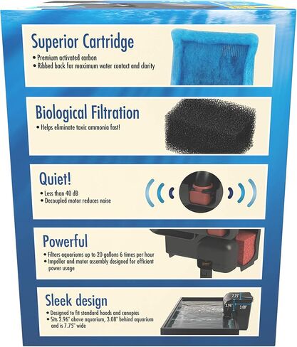 Aqua-Tech Ultra Quiet Power Filter, For Aquariums 20-40 Gallons in Saudi Arabia