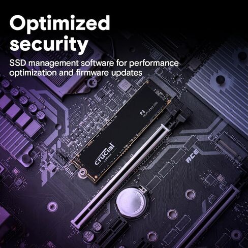 Crucial P3 1TB PCIe Gen3 3D NAND NVMe M.2 SSD, up to 3500MB/s - CT1000P3SSD8 in Kuwait