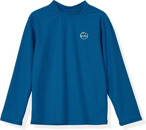 Willit Boy/Toddler Rash Guard Swim Shirt Long Sleeve | Stay comfortable and covered in the water with quick dry and lightweight Willit UPF 50+ Boy/Toddler Sun Swim Shirts. in Saudi Arabia