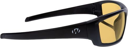 Walker's IKON Vector Full Frame Shooting Glasses | Impact-Resistant Non-Slip Frame Hunting Shooting Eyesight Protection Glasses, Microfiber Lens Cloth & Carry Case Included in Saudi Arabia