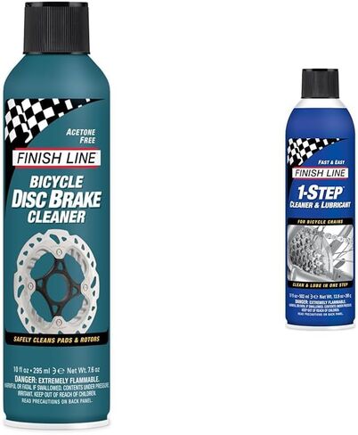 Finish Line Bicycle Disc Brake Cleaner Aerosol, 10 oz, Gray in Saudi Arabia