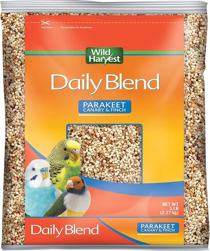 Wild Harvest Daily Blend for Parakeet, Canary, Finch & Small Birds 2lb in Saudi Arabia