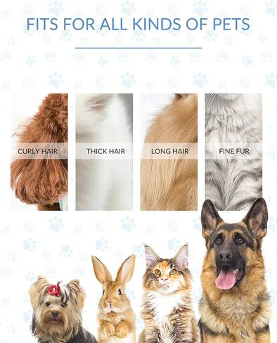 Dog Clippers for Grooming with 12V High Power Plug-in for Thick Heavy Coats Quiet, Pet Electric Professional Hair Grooming Clippers kit with 10 Metal Guard Combs Brush for Dogs Cats Animals Gold in Saudi Arabia