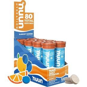 Nuun Hydration Immunity Electrolyte Tablets With 200mg Vitamin C, Blueberry Tangerine, 8 Pack (80 Servings) in Saudi Arabia