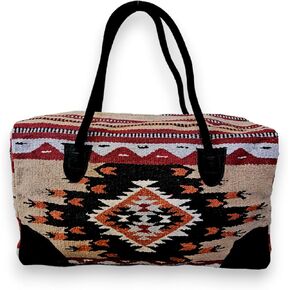 Southwestern Campos Large Weekender Travel Bag Western Duffle Bag Boho Travel Bag- The Campos Weekender