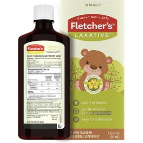 Fletcher's Laxative, Root Beer, 3.25 Ounce
