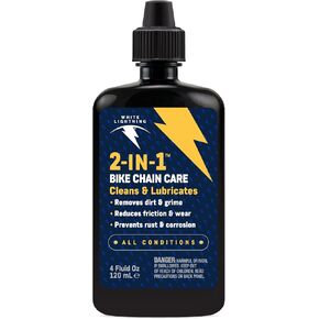 White Lightning 2-in-1 Bike Care 4 oz Lubricant and Degreaser (W21046602)