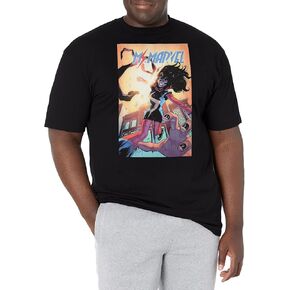 Marvel Big & Tall Classic Ms.Marvel Jan19 Men's Tops Short Sleeve Tee Shirt
