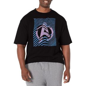 Marvel Big & Tall Classic Wavy Avengers Icon Men's Tops Short Sleeve Tee Shirt