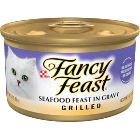 Purina Fancy Feast Grain Free Pate Wet Cat Food, Classic Pate Ocean Whitefish & Tuna Feast - (24) 3 oz. Cans in Kuwait