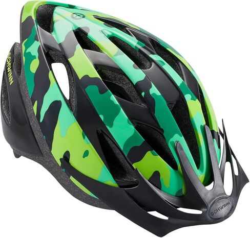 Schwinn Thrasher Kids Bike Helmet, Boys and Girls, Fits 50-54cm Circumference, Ages 5-8 Year Old, Lightweight, Detachable Visor, CPSC Safety Certified in Kuwait