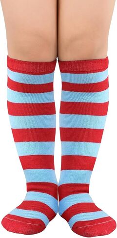 American Trends Toddler Kids Youth Soccer Socks-Long Knee High Socks for Boys Girls Baseball Softball Football 1-12 years in Kuwait