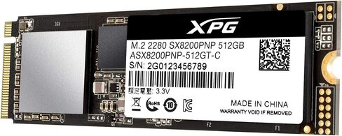 XPG SX6000 Lite 512GB PCIe 3D NAND PCIe Gen3x4 M.2 2280 NVMe 1.3 R/W up to 1800/1200MB/s SSD (ASX6000LNP-512GT-C) in Kuwait