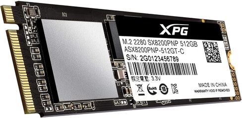 XPG SX6000 Lite 512GB PCIe 3D NAND PCIe Gen3x4 M.2 2280 NVMe 1.3 R/W up to 1800/1200MB/s SSD (ASX6000LNP-512GT-C) in Kuwait