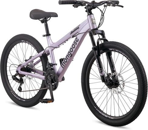 Mongoose Grafton Adult Mountain Bike, Hardtail, 21-Speed Drivetrain, 17-Inch Aluminum Frame, 26-27.5-Inch Wheels in Saudi Arabia