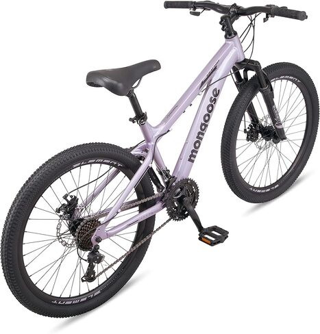 Mongoose Grafton Adult Mountain Bike, Hardtail, 21-Speed Drivetrain, 17-Inch Aluminum Frame, 26-27.5-Inch Wheels in Saudi Arabia