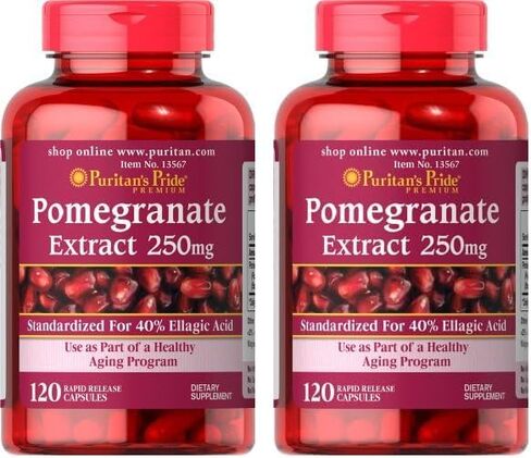 Puritan's Pride Pomegranate Extract, 250 Mg, 120 Count in Kuwait