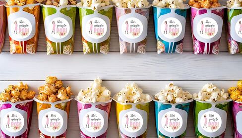 ملصقات إضافة S'more Love إلى عائلتنا - ملصقات استحمام الطفل الرضيع - ملصقات شكرًا لك على الاحتفال معي - مجموعة من 40 ملصقًا in Kuwait