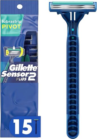 Gillette Sensor2 Plus Men’s Disposable Razors, 30 Razors in Saudi Arabia