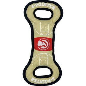 Pets First NBA Toronto Raptors Field Toy. - Tough Nylon Pet Toy with Double Trim Stitching & Inner Squeaker,