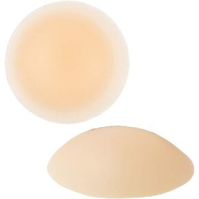Braza Women's S7930 No Adhesive Silicone Tops, Beige, O/S