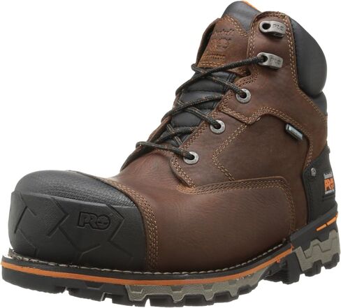 حذاء العمل الصناعي Boondock مقاس 6 بوصة من Timberland PRO للرجال مصنوع من مركب آمن ومعزول ومقاوم للماء in Kuwait