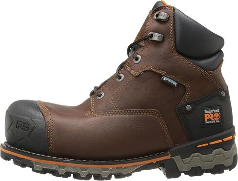 حذاء العمل الصناعي Boondock مقاس 6 بوصة من Timberland PRO للرجال مصنوع من مركب آمن ومعزول ومقاوم للماء in Kuwait