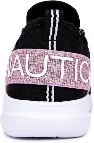 Nautica Kids Girls Metallic Fashion Sneaker Lace-Up Athletic Running Shoe I kappil I (Big Kid - Little Kid - Toddler) in Kuwait