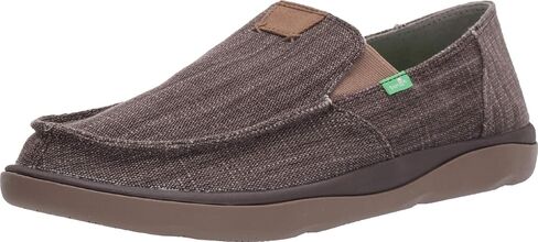 Sanuk Men's Vagabond Grain SLUB Loafer in Saudi Arabia