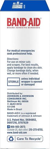 Band-Aid Brand Tru-Stay Plastic Strips Adhesive Bandages for Wound Care and First Aid, All One Size, 60 ct in Saudi Arabia