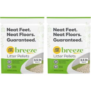 Purina Litter Tidy Cat Breeze Pellets, 3.5 lb, New 4 - Pack