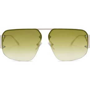 SOJOS Trendy Aviator Sunglasses Mens Womens Retro Metal Rimless Frame Shades Lentes De Sol Para Mujer SJ1192