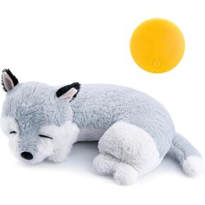 Extragele Heartbeat Toy Puppy Toy Heartbeat Stuffed Toy for Dog Anxiety Relief and Calming Aid, Heartbeat Stuffed Animal for Puppy Sleep Aid Crate Training, Puppy Essential Puppy Needs