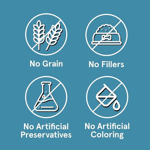 TRMC أطعمة خالية من حبوب اللحوم الحقيقية للكلاب والقطط (لحم بقر، 14 أونصة، عبوة من 4) in Kuwait