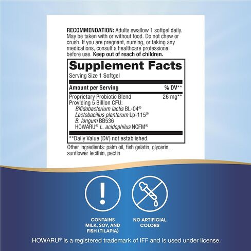 Nature's Way Probiotic Pearls Elite Extra Strength for Men and Women, Colon, Digestive, and Immune Health Support* Supplement, 30 Softgels in Saudi Arabia