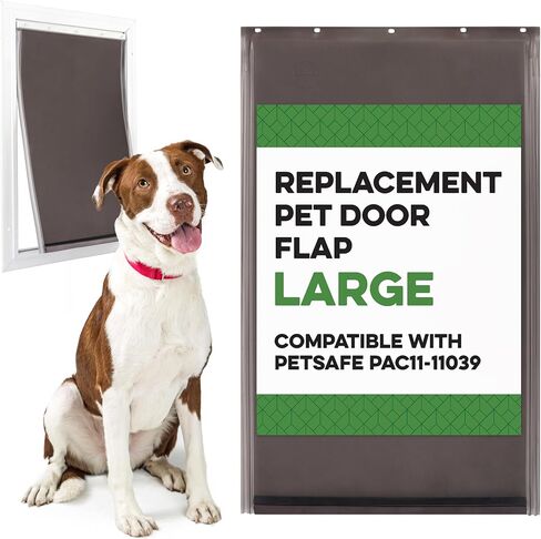 Evergreen Pet Supplies - Weatherproof XL Replacement Dog Door Flap - 13 ¾ x 23 ¾ in - Fit for Large Pets - Compatible with PetSafe Freedom Doggie Doors PAC 11-11040 in Saudi Arabia