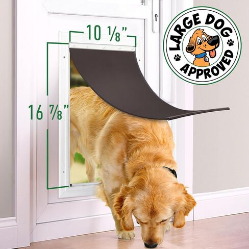 Evergreen Pet Supplies - Weatherproof XL Replacement Dog Door Flap - 13 ¾ x 23 ¾ in - Fit for Large Pets - Compatible with PetSafe Freedom Doggie Doors PAC 11-11040 in Saudi Arabia
